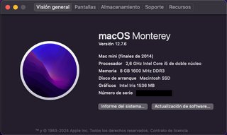 Mac Mini 2014 Ampliado.