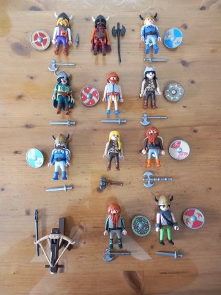 Playmobil 11 Vikingos y Accesorios