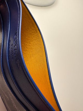 Portacarte Goyard Blu