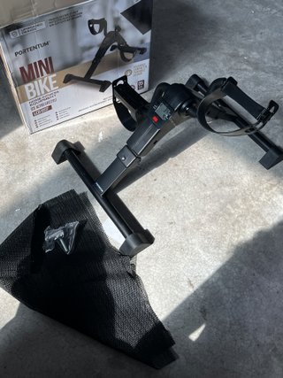 Mini Bicicleta Estática Portentum Plegable LCD