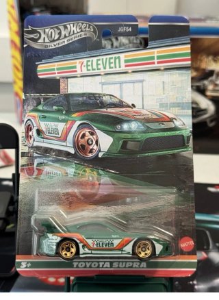 Hot Wheels Toyota Supra 7 Eleven Silver Series