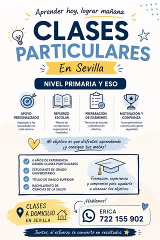 Clases particulares en Sevilla
