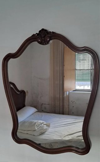 Dormitorio de madera completo vintage