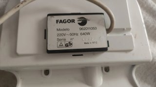 Sandwichera Fagor Maxi 20