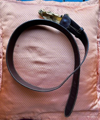 Cintura Gucci Vintage Cavalli Oro