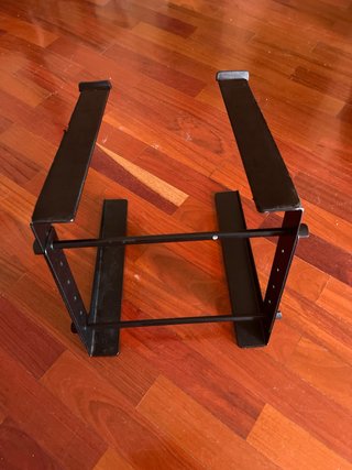 Soporte portátil negro