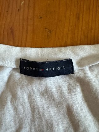 Maglietta Tommy Hilfiger bianca con stampa