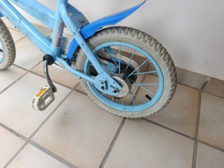Bicicleta Frozen Azul ruedas de 14pulgadas