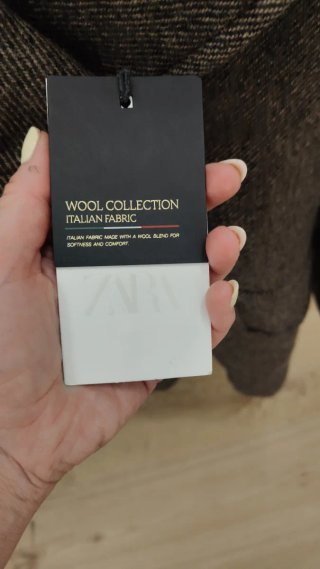 Abrigo Zara Wool Collection