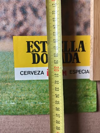 Carteles de fútbol vintage Danone