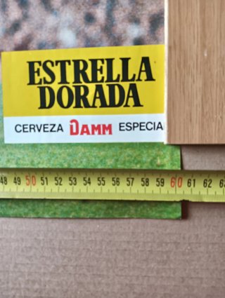 Carteles de fútbol vintage Danone