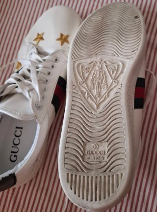 Zapatillas Gucci de cuero Blanco.