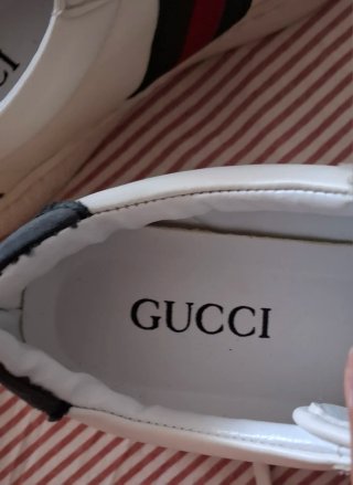 Zapatillas Gucci de cuero Blanco.
