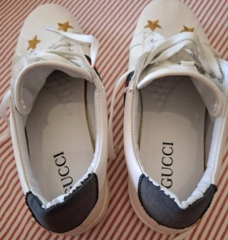 Zapatillas Gucci de cuero Blanco.