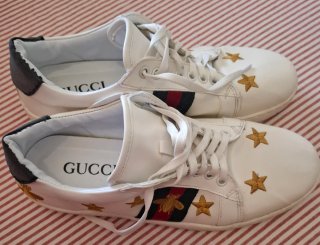 Zapatillas Gucci de cuero Blanco.