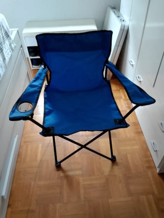 Mesa de camping con 2 sillas