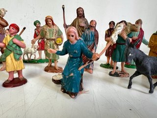 Lote figuras de Belen Vintage