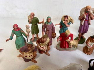 Lote figuras de Belen Vintage