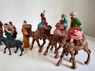 Lote figuras de Belen Vintage