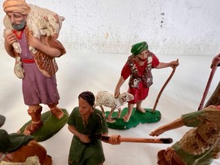 Lote figuras de Belen Vintage