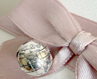 Charm Pandora Globo Terráqueo Plata