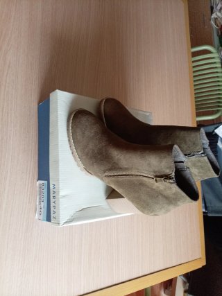 Botas Marypaz Talla 40 Marrón Oscuro