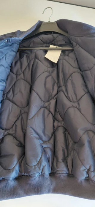 Chaqueta bomber azul hombre Talla L