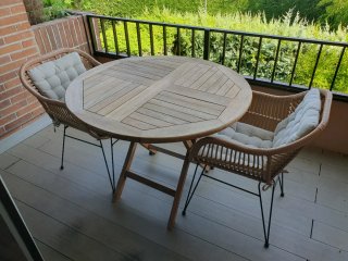 Sillas de Ratan para Terraza (2uds)