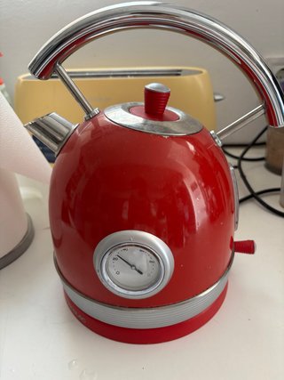 Hervidor Eléctrico Cecotec Vintage Rojo