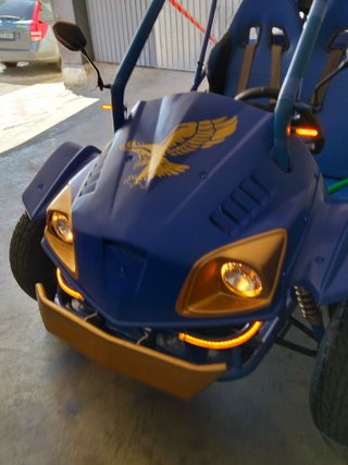 Buggy Kinroad Racer 250 Azul/Dorado
