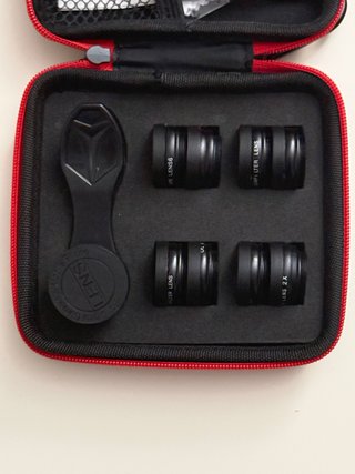 Kit 10 Lenti Smartphone DG10 con Custodia