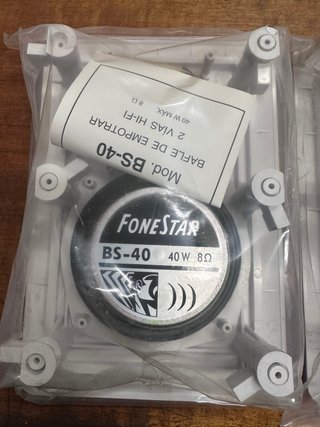 Fonestar Altavoz Empotrable techo,40W (2 Unidades)