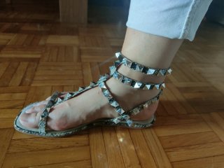 Sandalias grises 39