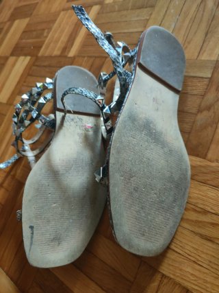 Sandalias grises 39