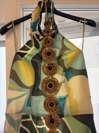 Vestido de fiesta diseñadora Matilde Cano