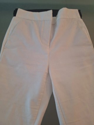 Pantalón ZARA Blanco Talla XS