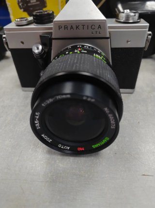 Cámara Analógica Praktica LTL Negra/Plateada