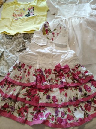 Set 9 pezzi abbigliamento bambina 2/3 anni