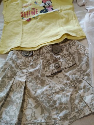 Set 9 pezzi abbigliamento bambina 2/3 anni