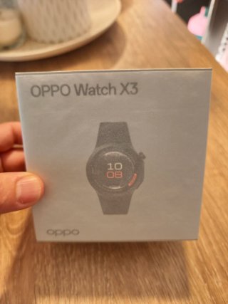 OPPO Watch X3 Negro Obsidian – Nuevo y precintado