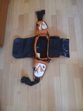 Riñonera Enduro KTM Negra y Naranja