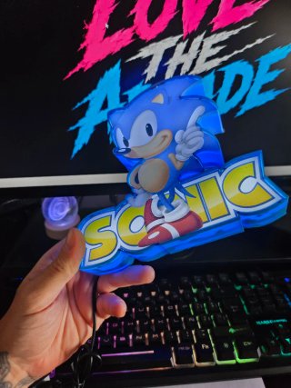 Lámpara LED Sonic SEGA