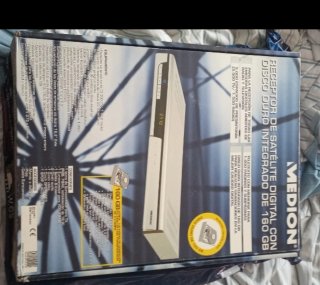 Receptor Satélite Medion con  160GB Disco Duro