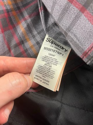 Cazadora Superdry marrón militar field jacket S