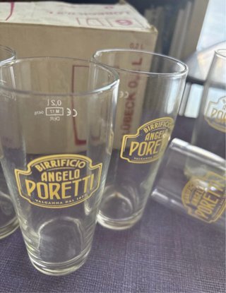 Set bicchieri da birra Angelo Poretti