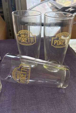 Set bicchieri da birra Angelo Poretti