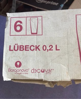 Set bicchieri da birra Angelo Poretti