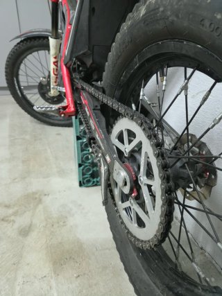 Gas Gas 125 Trial Negra/Roja