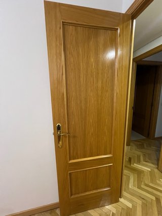 Lote 7 puertas roble interior