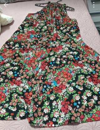 Vestido de tirantes estampado floral